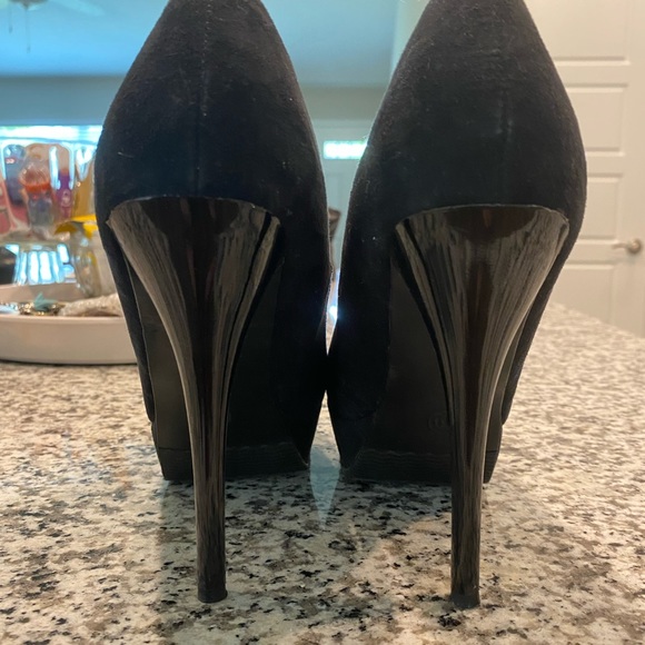 Classic black platform heel - Picture 4 of 4